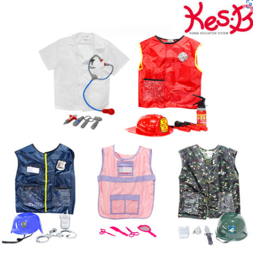 미래의역할의상 5종세트